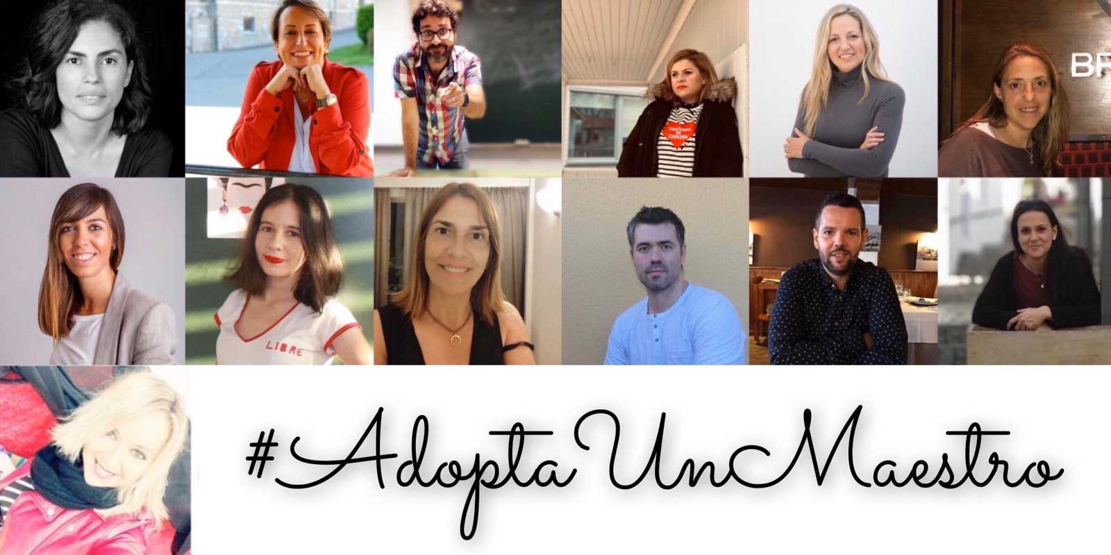 Nace la innovadora iniciativa #adoptaunmaestro