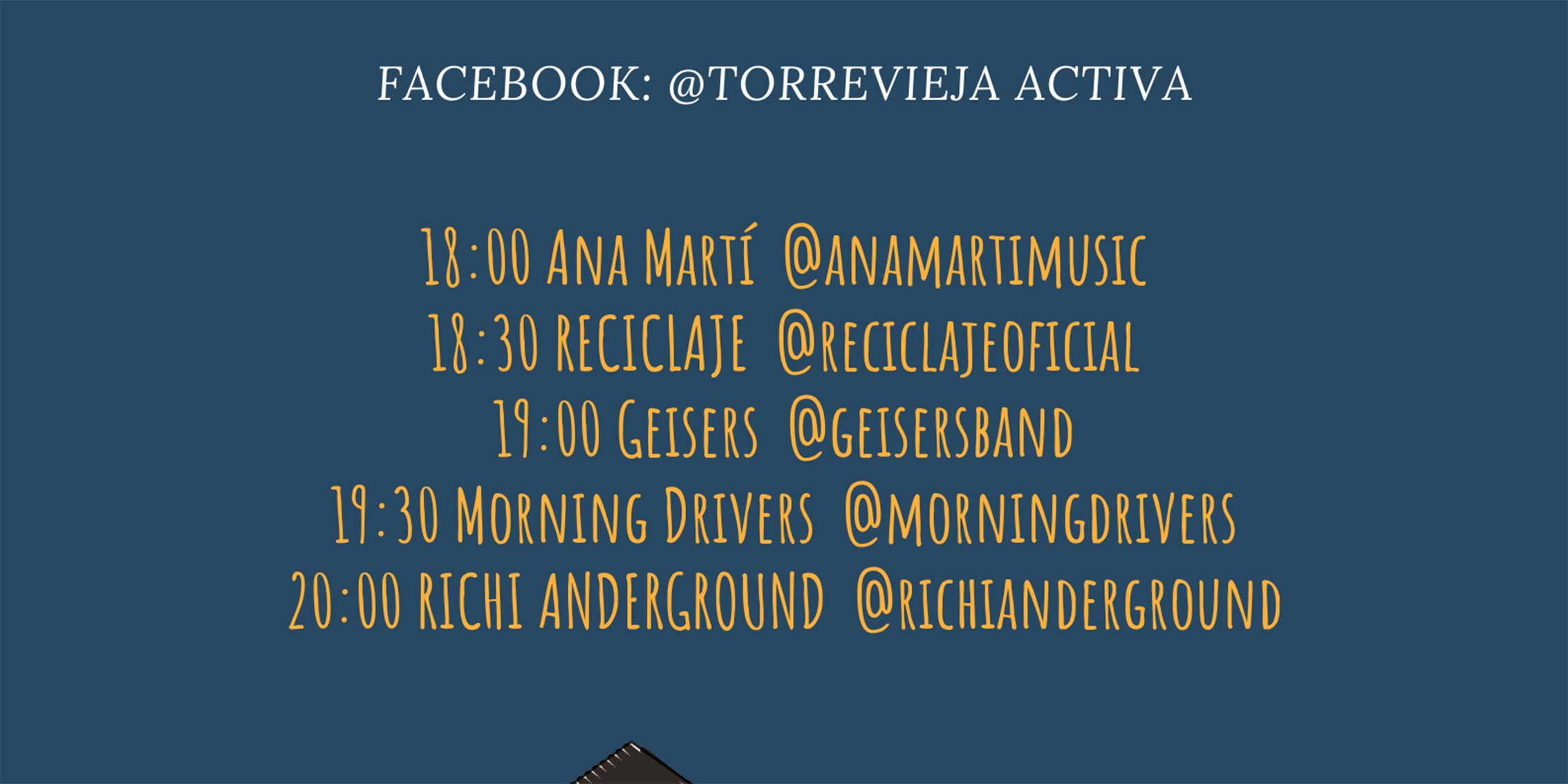 ‘Torrevieja Activa’ organiza la tercera edición del Sofa & Music Fest