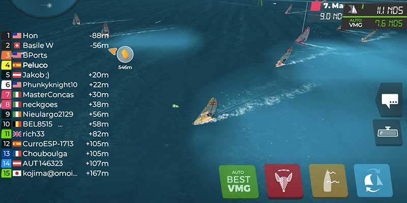 Los regatistas del RCNT mantienen el nivel alto navegando de forma virtual en las eSailing #navegaencasa