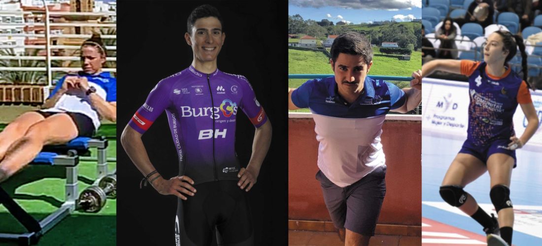 Nuestros deportistas de élite entrenan durante el confinamiento