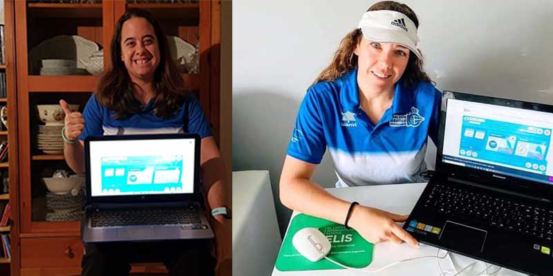 Segundo y octavo puesto para Fernández y Roca en el I Criterium Canario de Vela Femenina Virtual