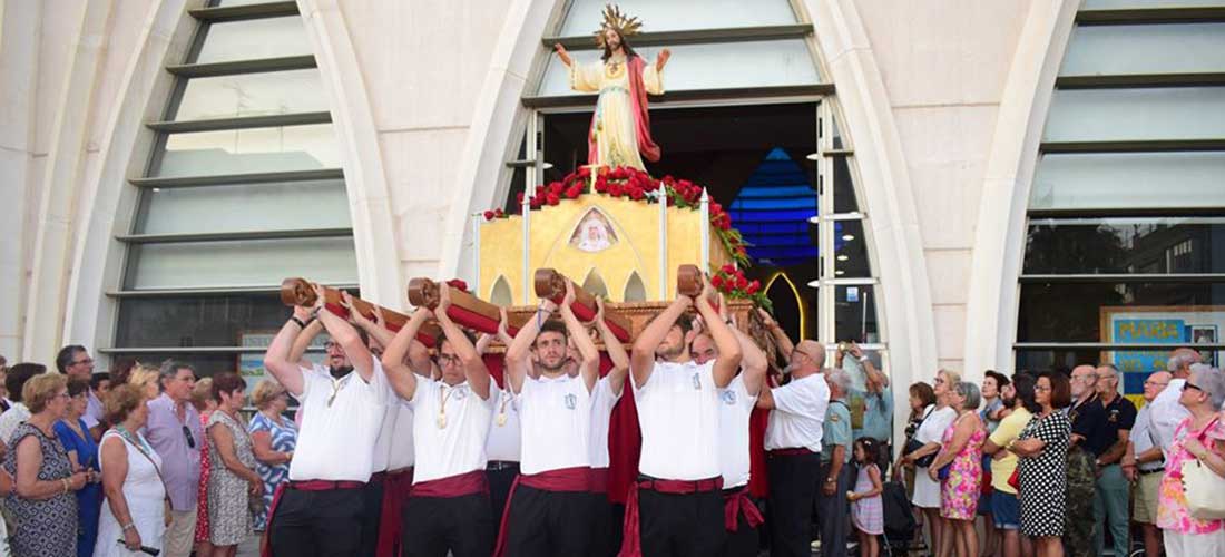 Suspendidas las Fiestas en honor  al Sagrado Corazón de Jesús 2020