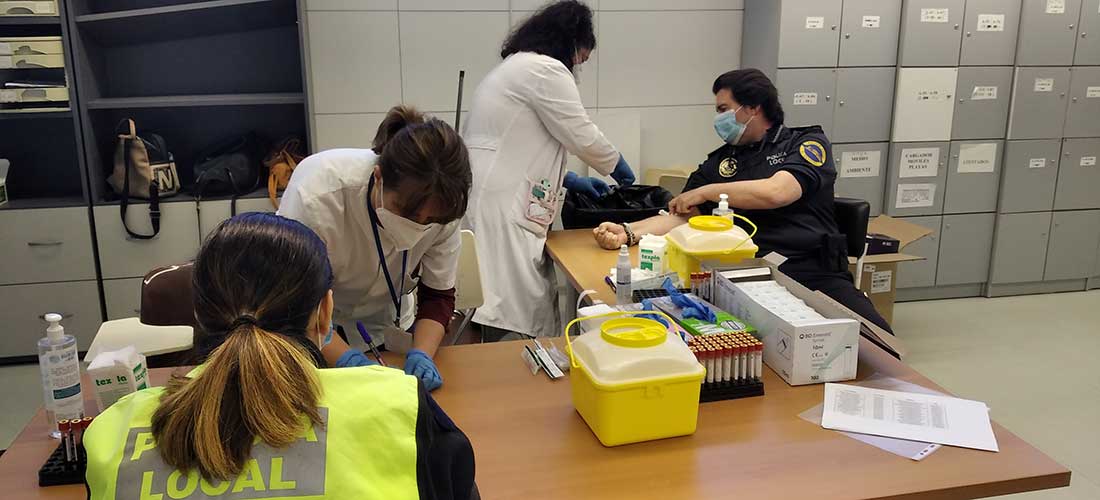 El Ayuntamiento de Torrevieja  realizó test serológicos a todos los trabajadores municipales