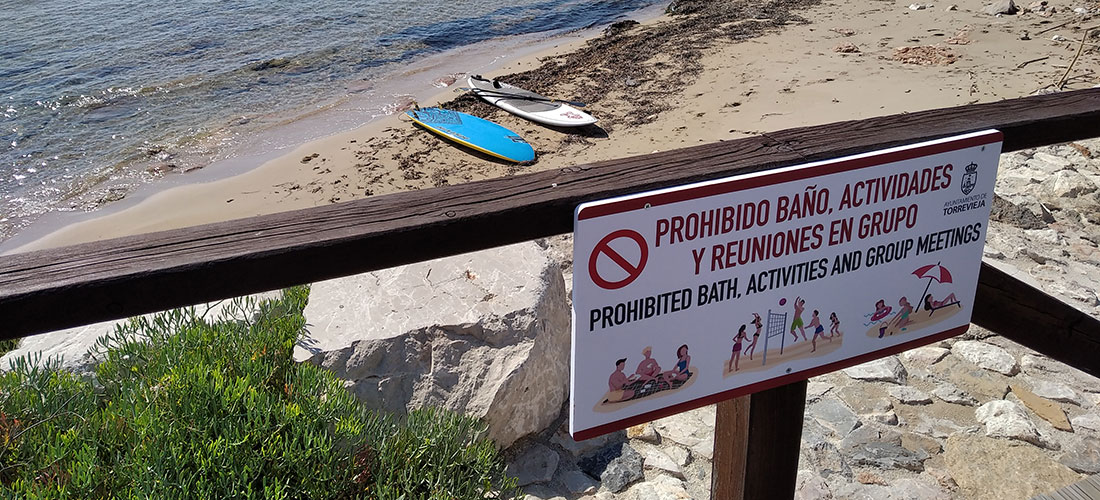 Torrevieja espera poder reabrir  las playas al baño a finales de junio