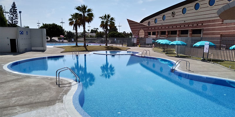 El 19 de junio abrirá la piscina exterior del Palacio de Deportes
