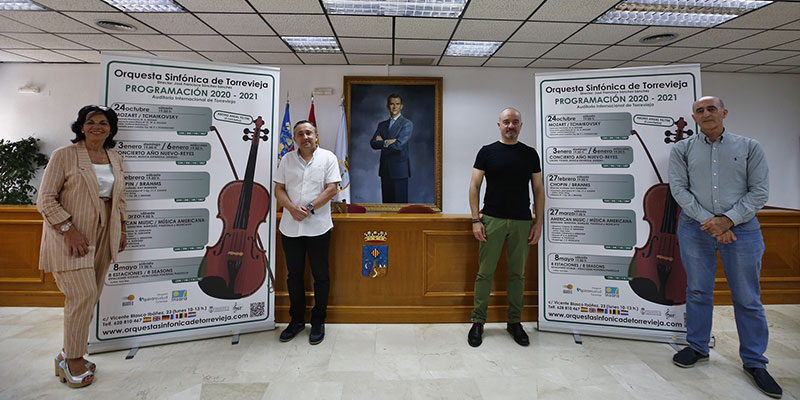 Presentada la programación 2020/21 de la Orquesta Sinfónica de Torrevieja