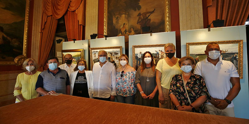 Rafael del Santo Huerres expone sus óleos en el Casino