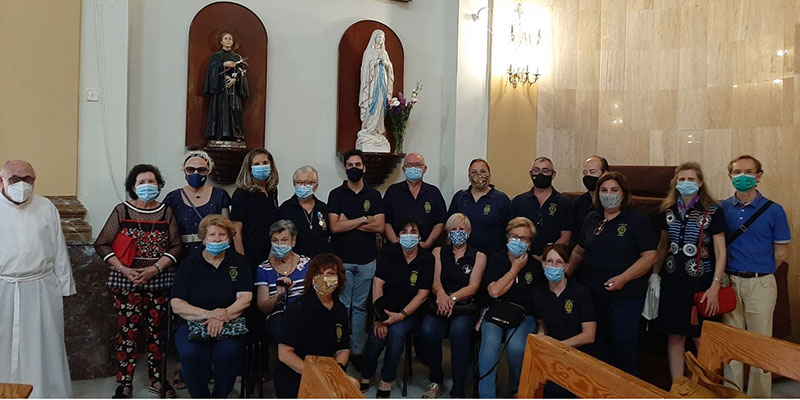 Conmemoración de la peregrinación anual a Lourdes