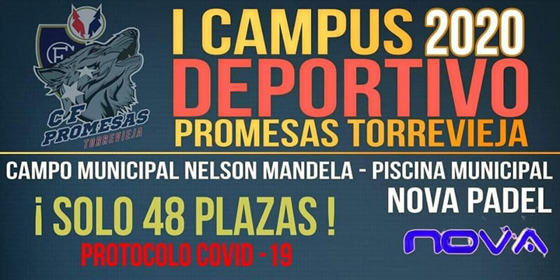 Abiertas las inscripciones del Campus Deportivo Promesas Torrevieja