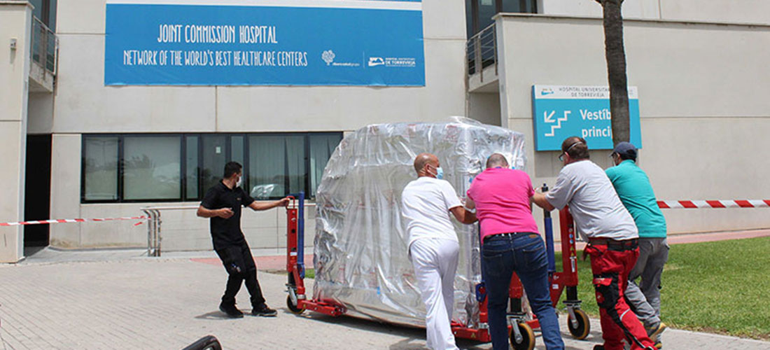 El Hospital Universitario de Torrevieja  incorpora un TAC de 128 cortes  al servicio de Radiodiagnóstico