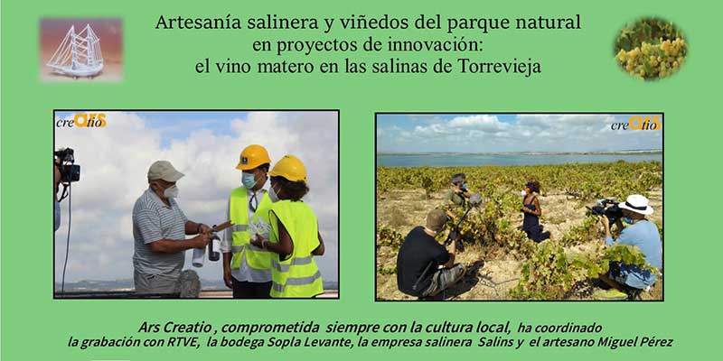 VA3177-TVE El 28 de agosto se emitirá en RTVE el programa sobre artesanía salinera y viñedos