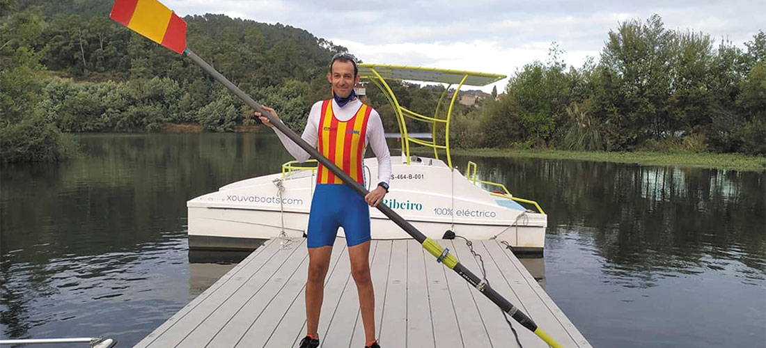 Juan Luis Moraes, remero adaptado: Si puedes soñarlo, puedes conseguirlo