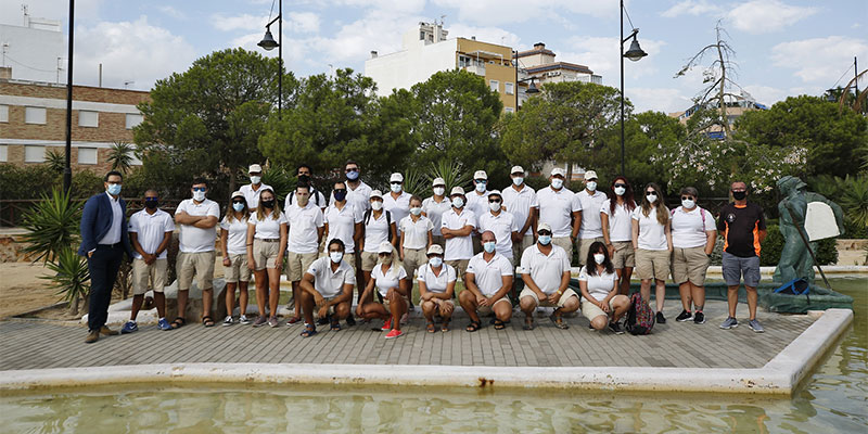 VA3180-PLAYAS El concejal de emergencias destaca la labor de los controladores de la Generalitat y el Ayuntamiento en las playas