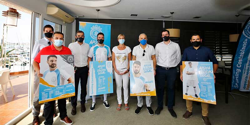 Presentado el Sporting  Costablanca Club de Fútbol