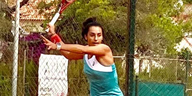 La tenista francesa Caroline García prepara el Roland Garros  en Torrevieja