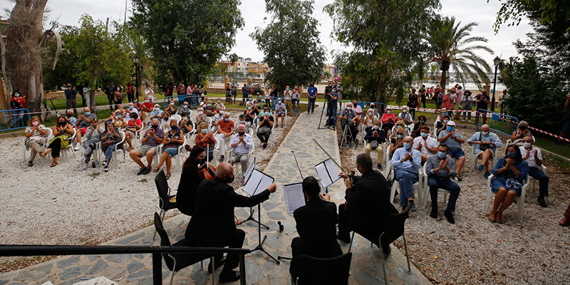 Música de cámara con trinos de aves en el Parque Doña Sinforosa
