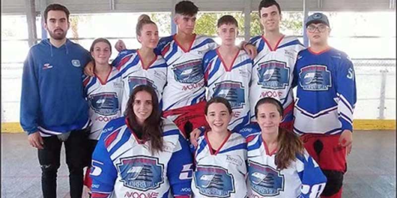 Hockey: Los Halcones golean al Castellón en la liga autonómica
