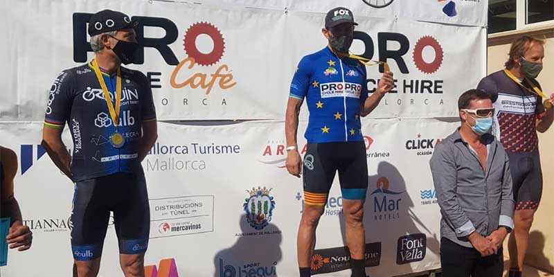 Raúl Patiño, campeón de Europa en Mallorca