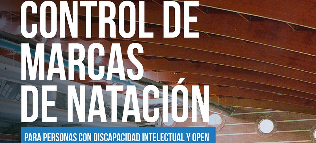 Concentración de la Selección Española  de Natación y control de marcas para personas con discapacidad intelectual