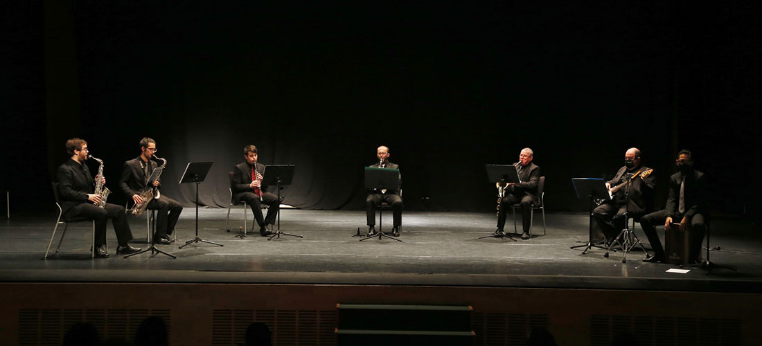 Brillantes actuaciones del cuarteto de saxofones y del grupo de cámara de la UMT