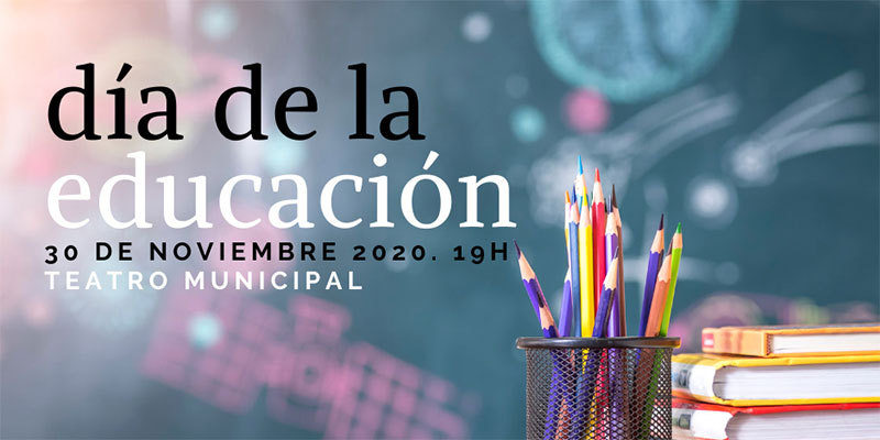 El lunes 30 de noviembre se celebra el Día de la Educación en el Teatro Municipal