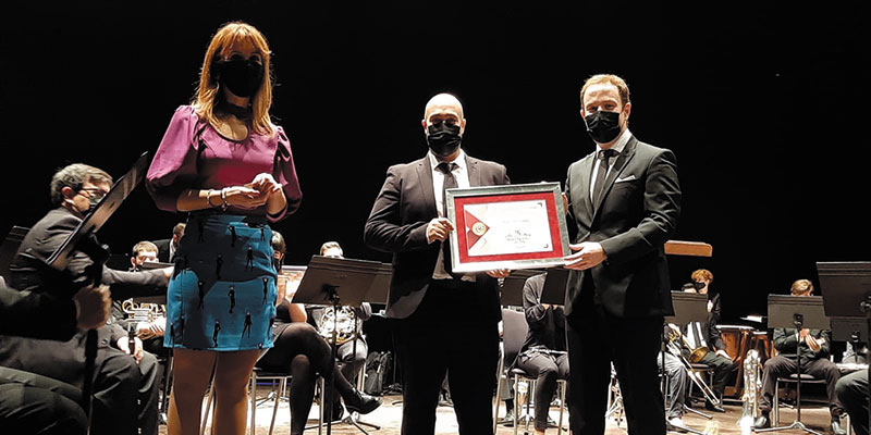La Unión Musical Torrevejense ofreció  el tradicional concierto en honor a Santa Cecilia