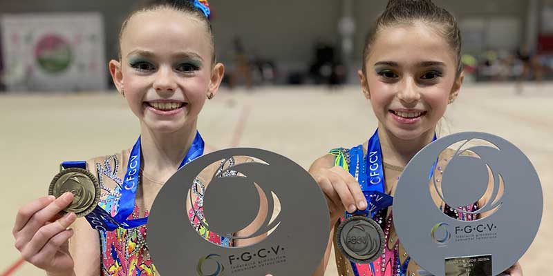 Pleno para el Club Rítmica en la fase provincial y autonómica del nivel federación