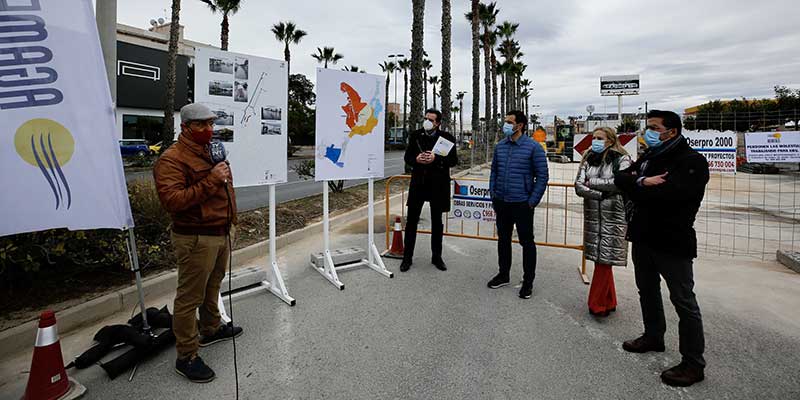 En marzo de 2021 finalizan las obras de pluviales de la Avenida de las Cortes Valencianas