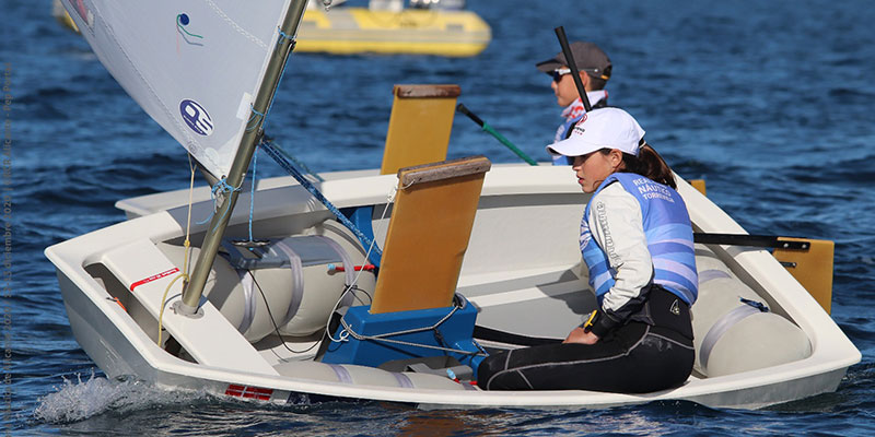 Leonor Romero, del RCNT, segunda en absoluto femenino en la 54ª Semana Náutica de Alicante