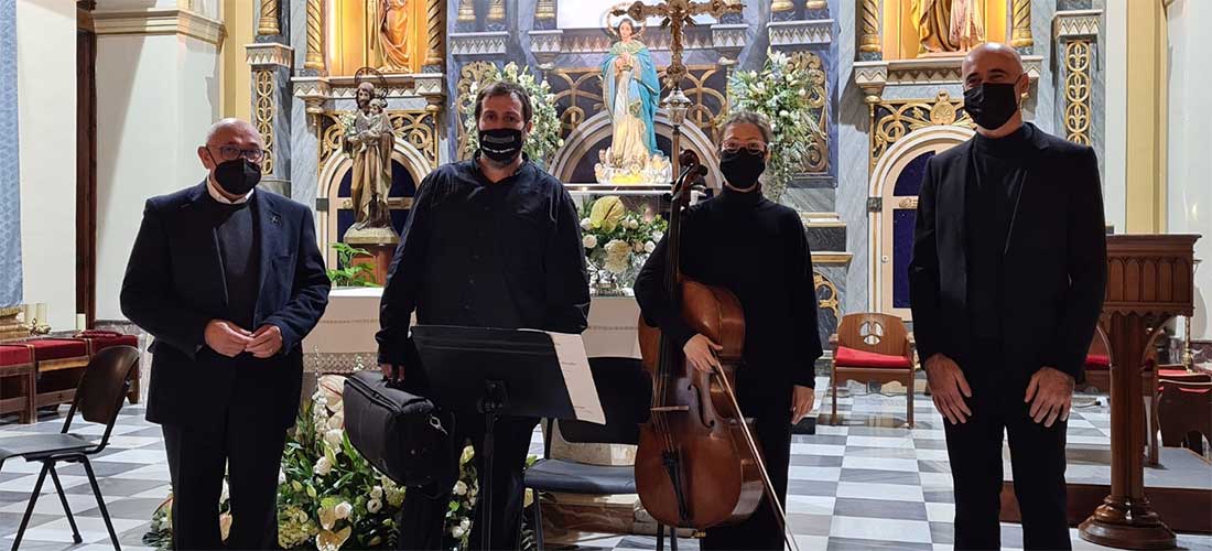 La Iglesia Inmaculada acogió el concierto final del I Ciclo de Música con Órgano con artistas de alta calidad