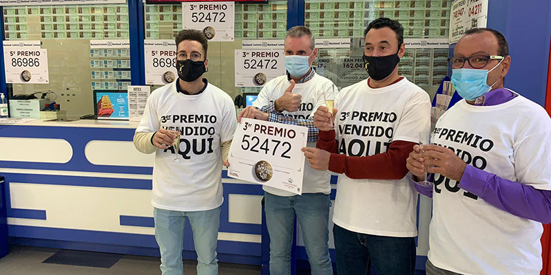 VA3195-LOTERIA La Lotería de Navidad repartió 560.000 euros en Torrevieja