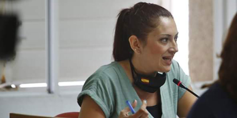 Carolina Vigara espera mantener su acta de concejal