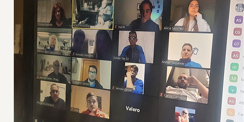 Los equipos del RCNT continuarán entrenando de forma virtual