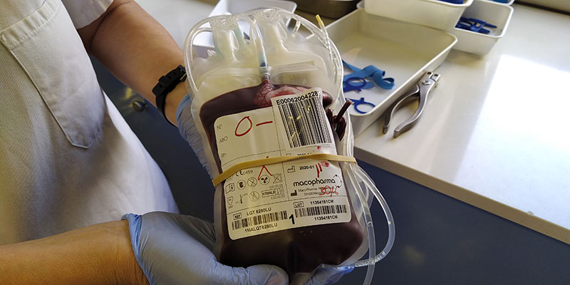 El número de donaciones de sangre se mantuvo en 2020 pese a la pandemia