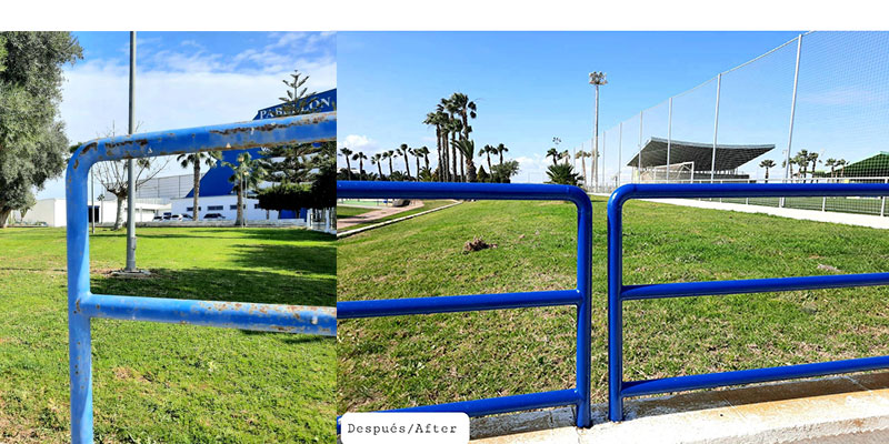 Siguen las reformas en la ciudad deportiva