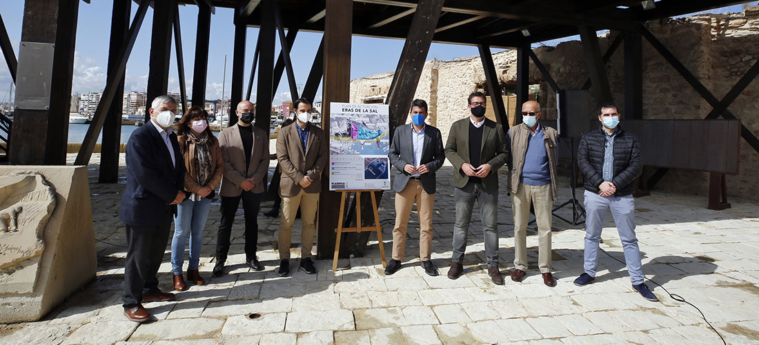 Presentado el proyecto  de rehabilitación del conjunto histórico de las Eras de la Sal