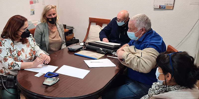 El Ayuntamiento escuchó  las necesidades de la Ong Reach Out