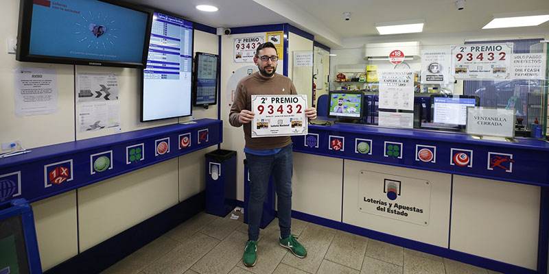 Torrevieja vende un décimo del segundo premio de la Lotería Nacional