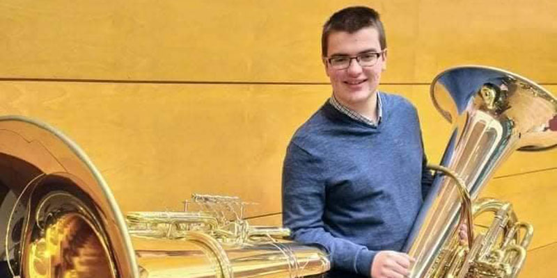 Segundo premio para Samuel Hernández en el Concurso Internacional de Tubas y Bombardinos de Panamá