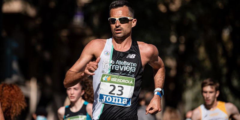 Corchete octavo en el Campeonato de España 20 km marcha