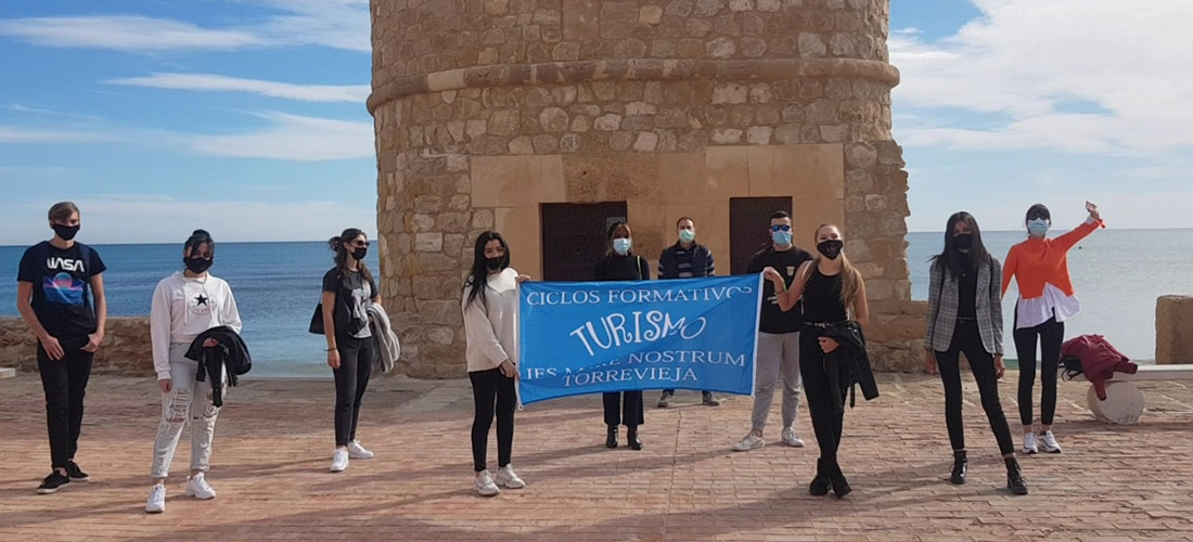 El Grado Superior en Guía, Información y Asistencia Turística de Torrevieja se posiciona por su gran salida laboral