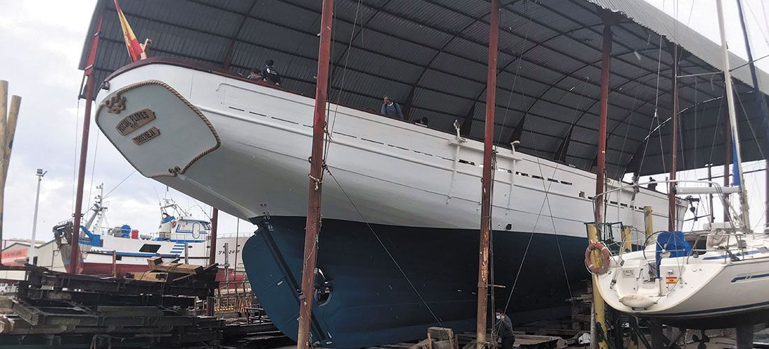 El Pascual Flores vuelve a la mar en Punta Umbría