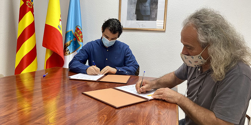 VA3212-FIRMA-CONVENIO-AYTO-Y-ANSE-1 El Ayuntamiento se suma a la red de municipios para la adaptación de los polinizadores frente al cambio climático