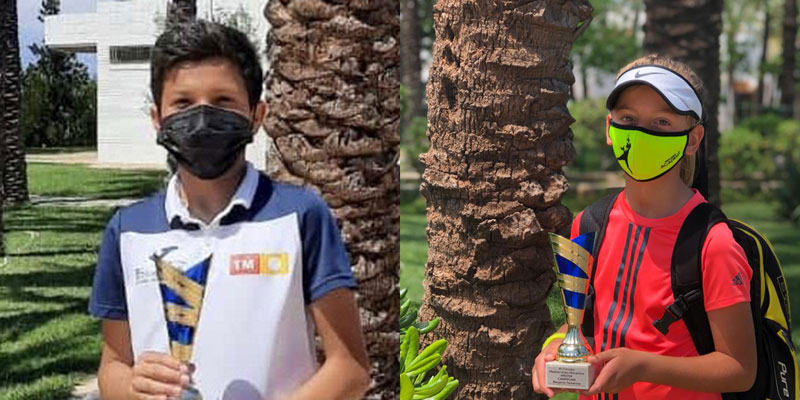 Oscar Pantoja y Cristina Paredes campeones del XI Circuito Mediterráneo Alicantino de Tenis