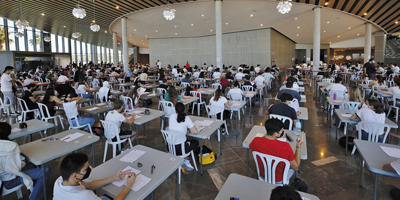 Torrevieja examinó a 478 alumnos en las pruebas de la EBAU