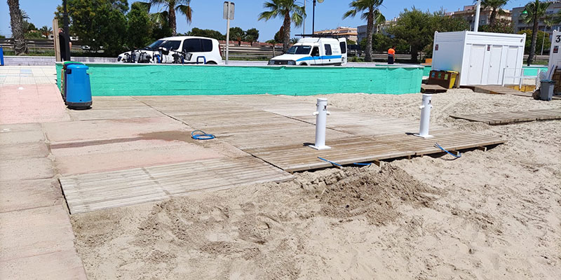 Cuidado al detalle en las playas