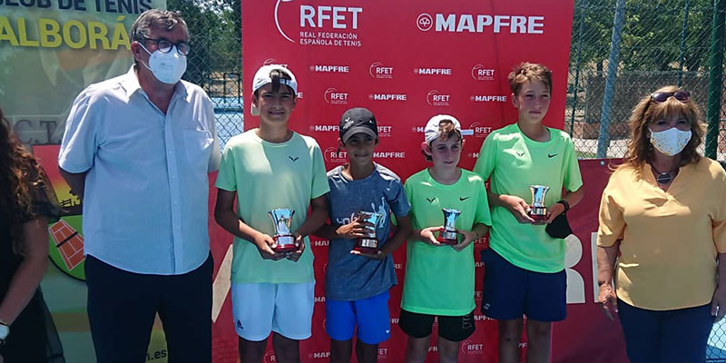 Sergio Esquerdo  campeón de España alevín