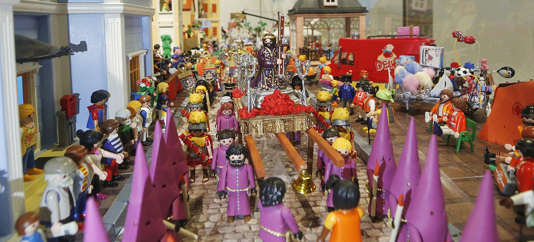 Inaugurada una exposición original de Playmobil con alrededor de 5.000 piezas en la Sala Vista Alegre