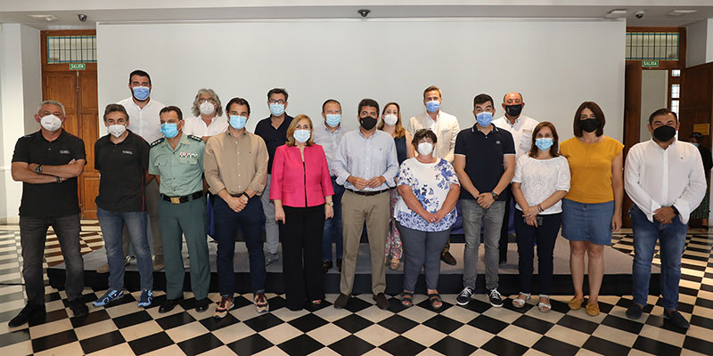 Reunión para ultimar los detalles del paso de La Vuelta Ciclista a España