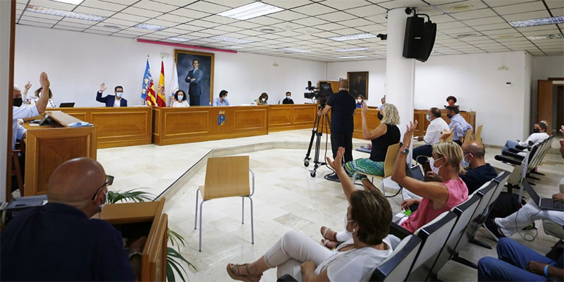 Pleno municipal de julio